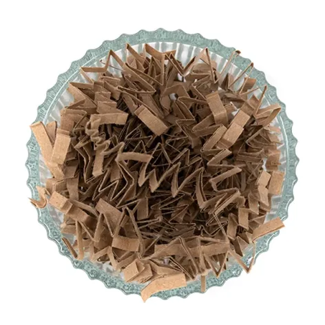 Shredded Paper; Zig Zag Craft